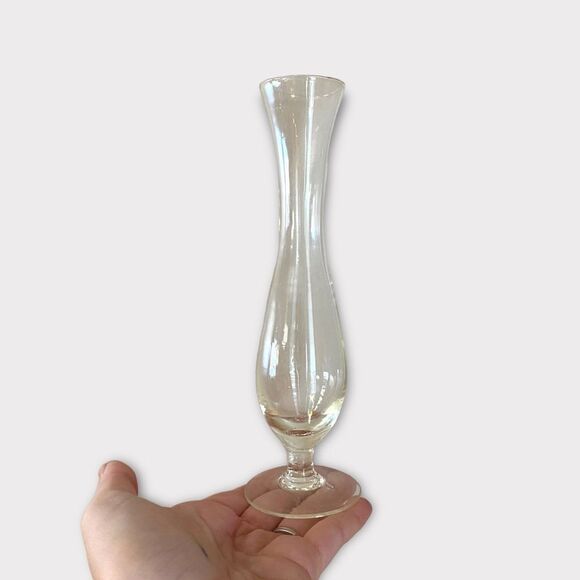 3/$15 Clear Plain Bud Vase - Picture 1 of 3
